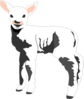 Lamb In Shadow Clip Art